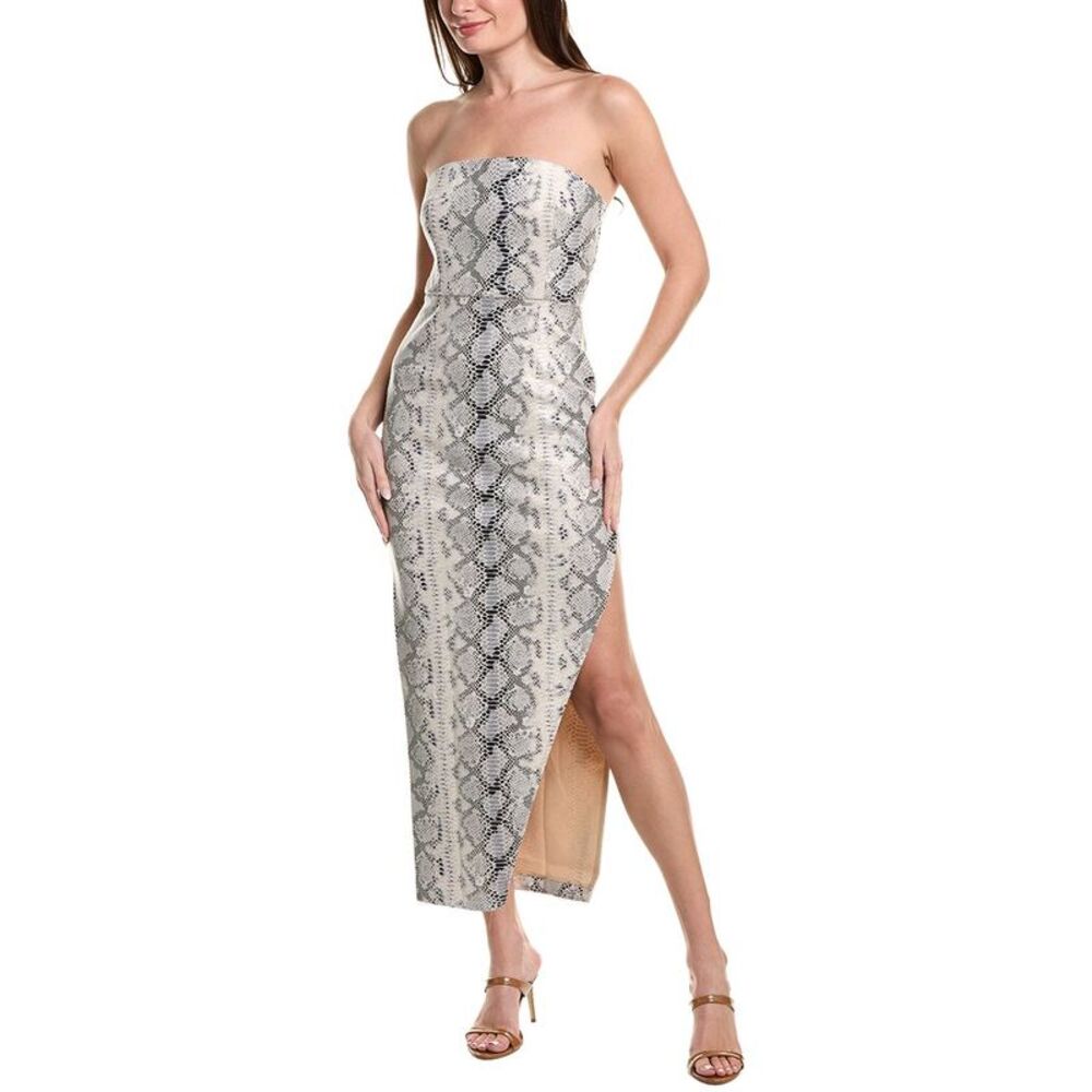 Studio Lexi Womens  Deka Midi Dress, Tan